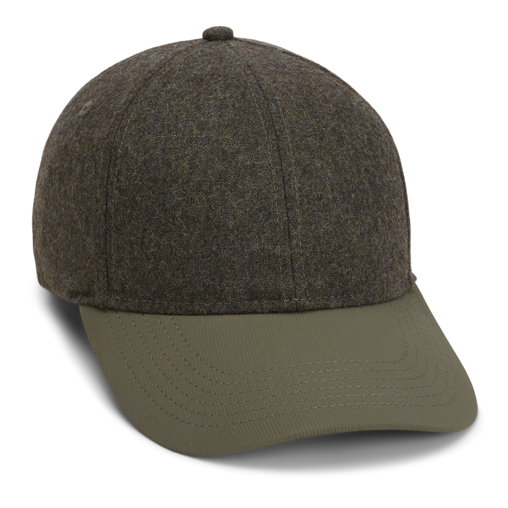 1057 - The Highlands Heathered Flannel Crown Cap