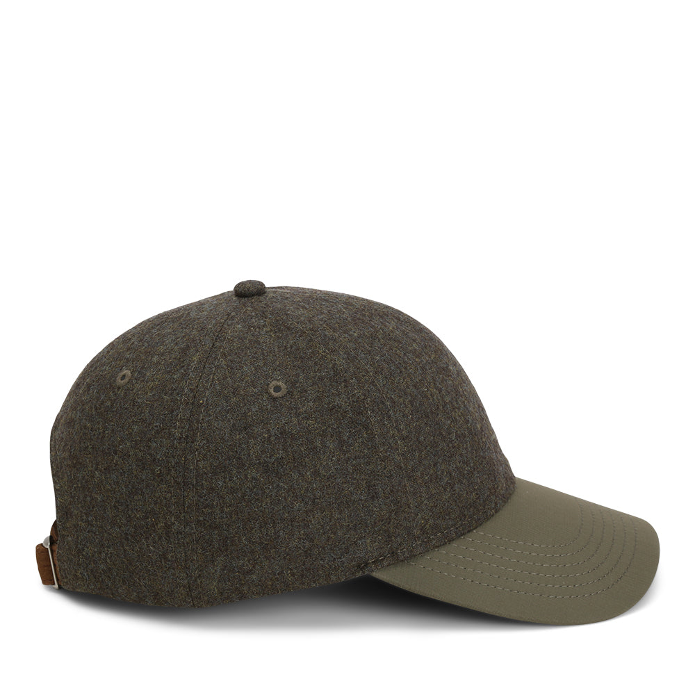1057 - The Highlands Heathered Flannel Crown Cap
